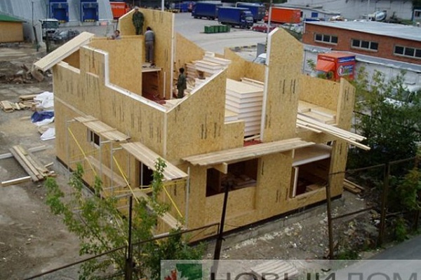 Строительство дома из СИП панелей фото 16