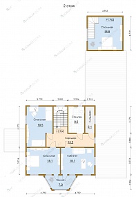 План дома из СИП панелей фото 7